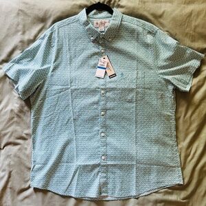 Original Penguin NWT Button Down Oxford Collar Stretch Upscale Casual